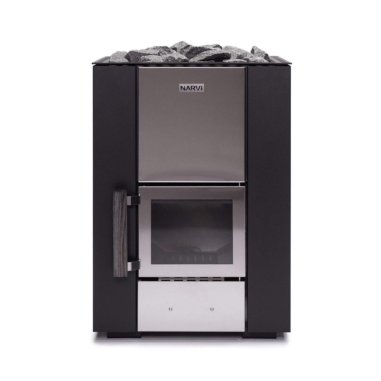 Narvi Kuru 13/16KW Wood-Burning Sauna Stove With Stones [2146/47] (SAK29015)