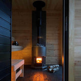 Narvi Luosto VS 16KW Wood-Burning Sauna Stove With Watertank & Stones [2145/163442] (SAK86430)