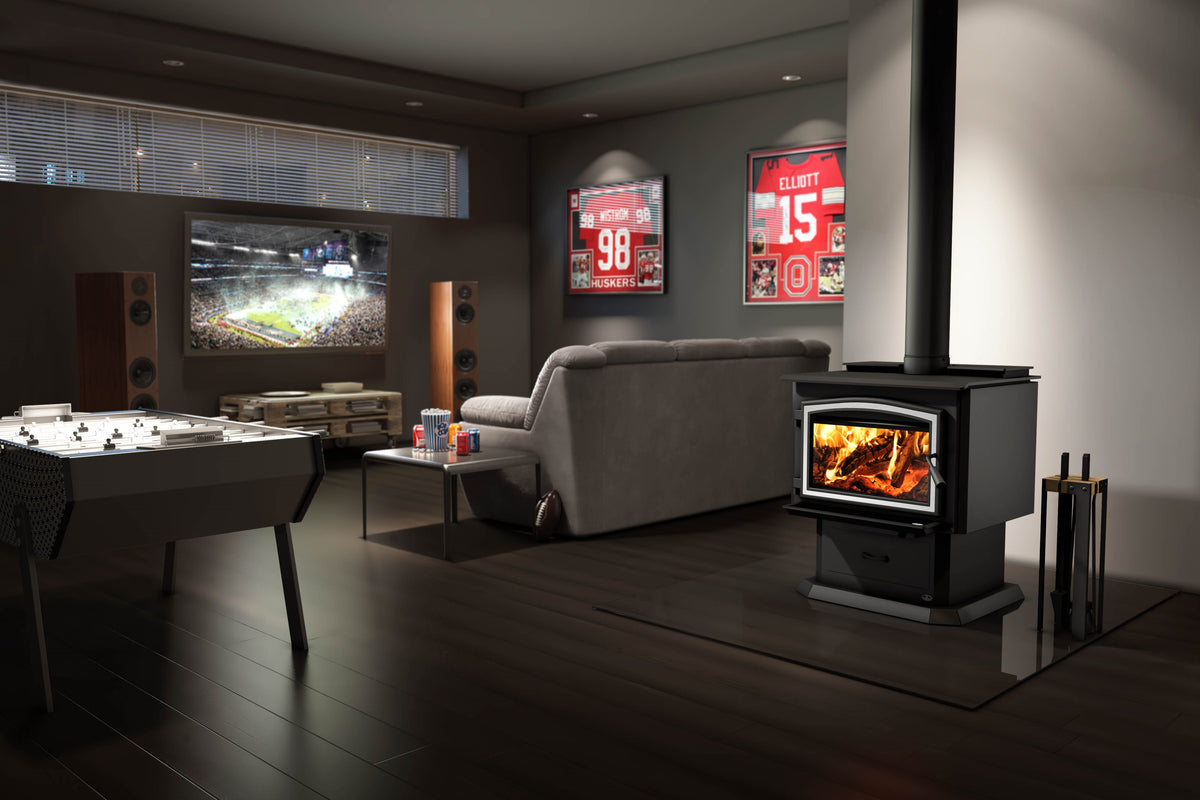 Osburn 3500 Wood Stove with Blower - OB03500