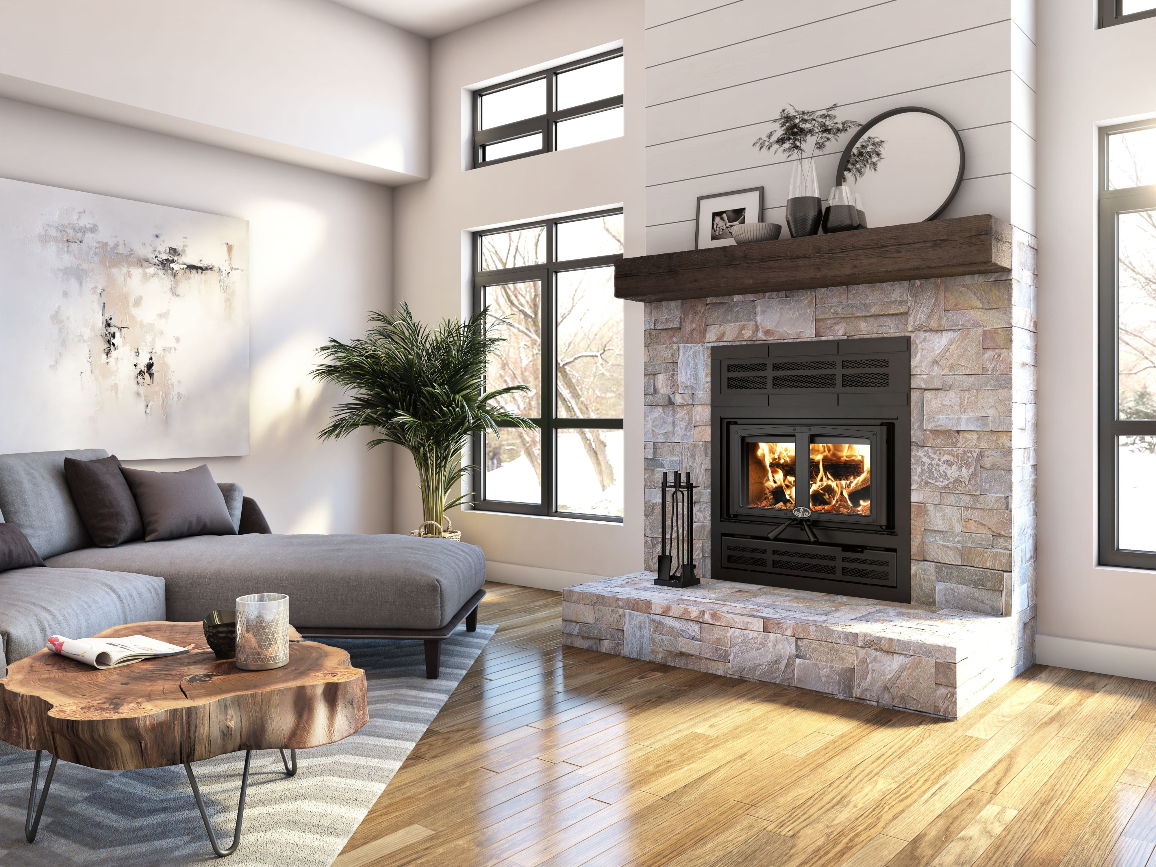 Osburn Everest ll Wood Fireplace - OB04016 – Distinct Designs