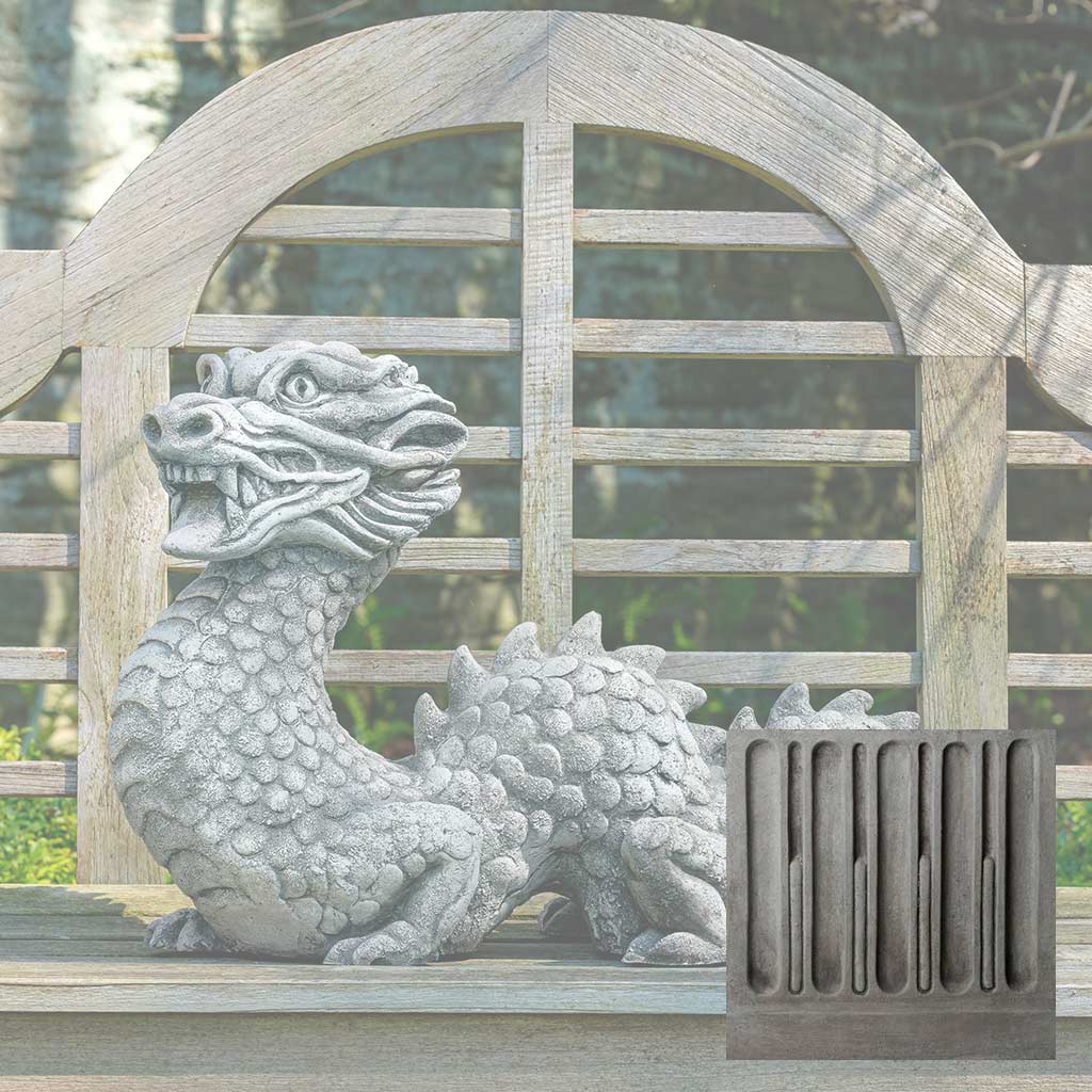 Campania Festival Dragon Garden Statue - OR-182