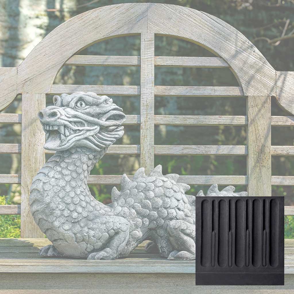 Campania Festival Dragon Garden Statue - OR-182