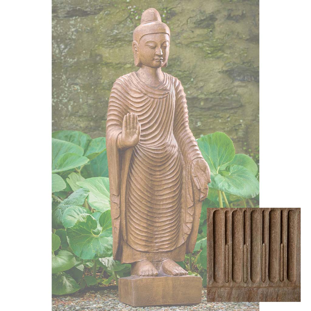 Campania Abhaya Buddha Garden Statue - OR-186