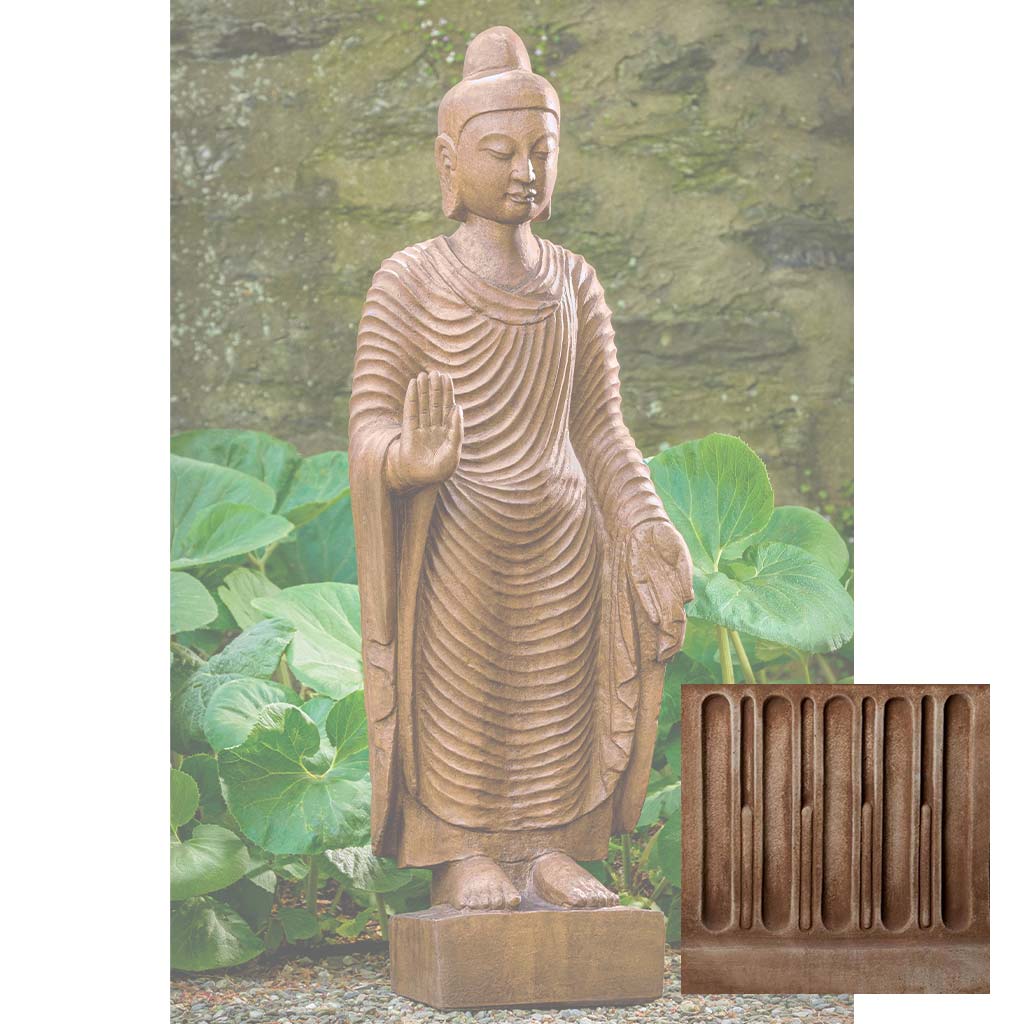 Campania Abhaya Buddha Garden Statue - OR-186