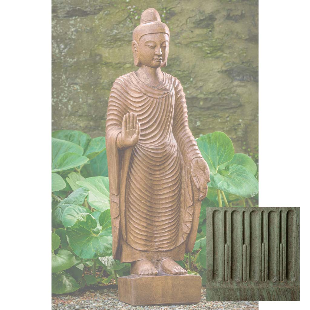 Campania Abhaya Buddha Garden Statue - OR-186