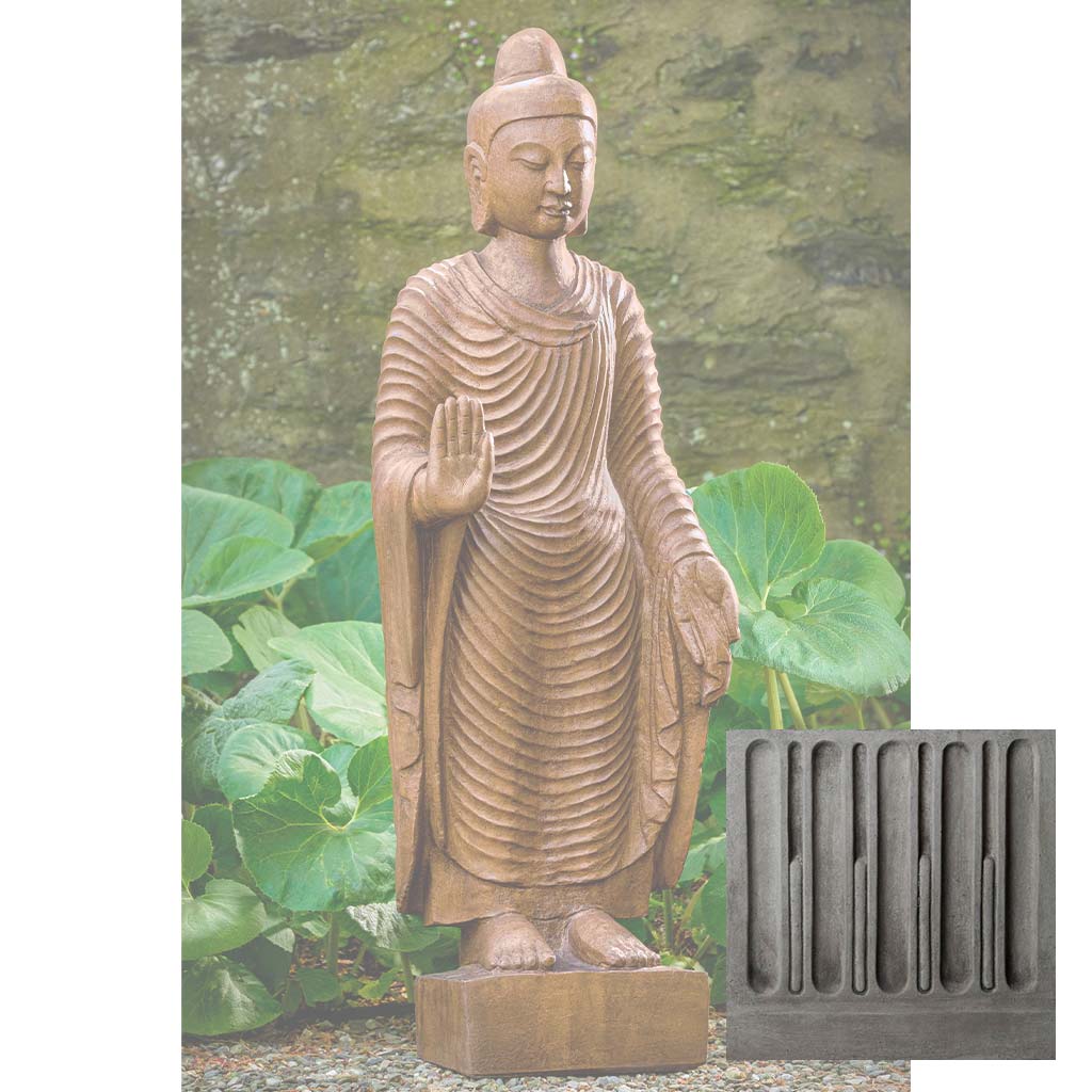 Campania Abhaya Buddha Garden Statue - OR-186