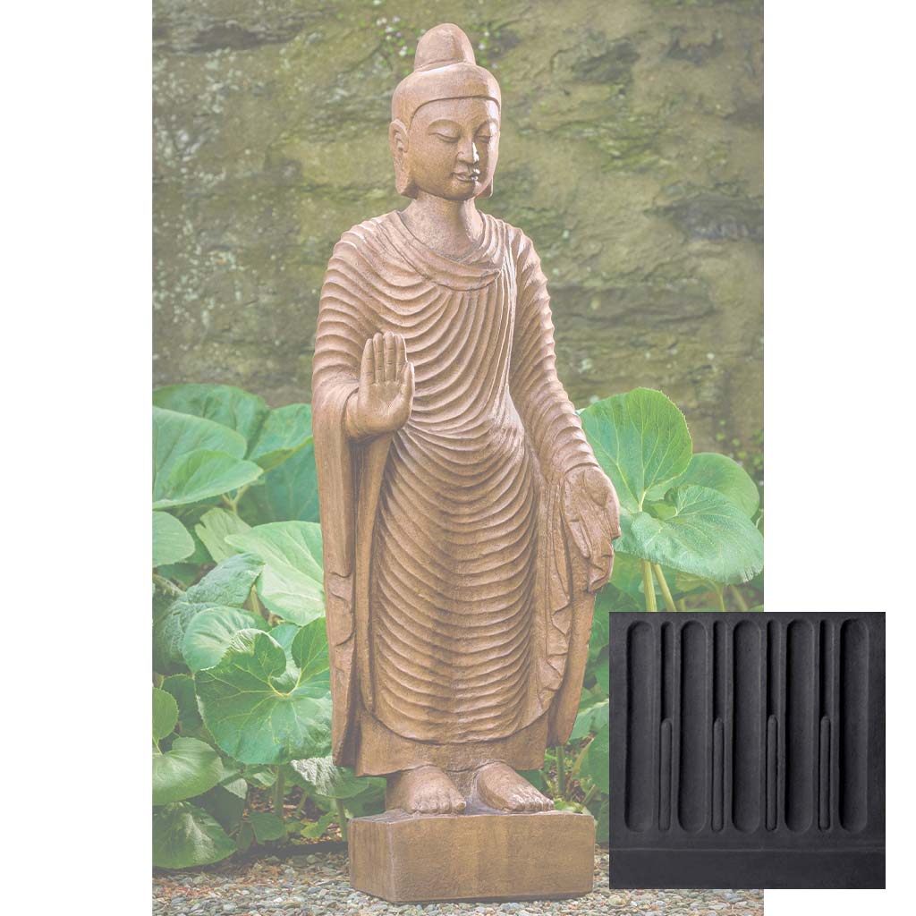 Campania Abhaya Buddha Garden Statue - OR-186