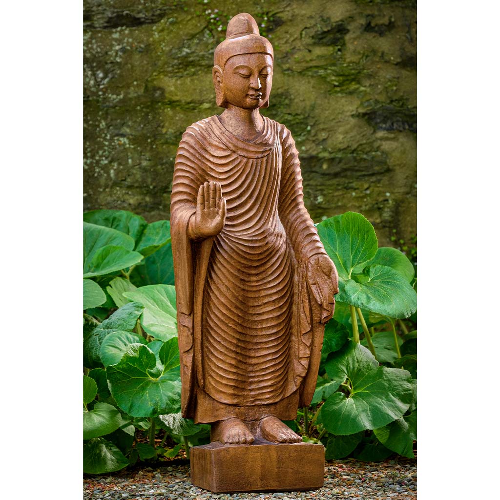 Campania Abhaya Buddha Garden Statue - OR-186