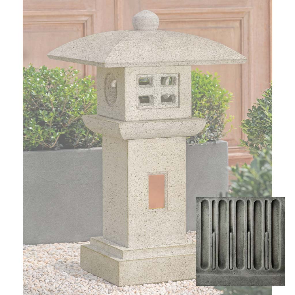 Campania Ana Ly Lantern Garden Statue - OR-189