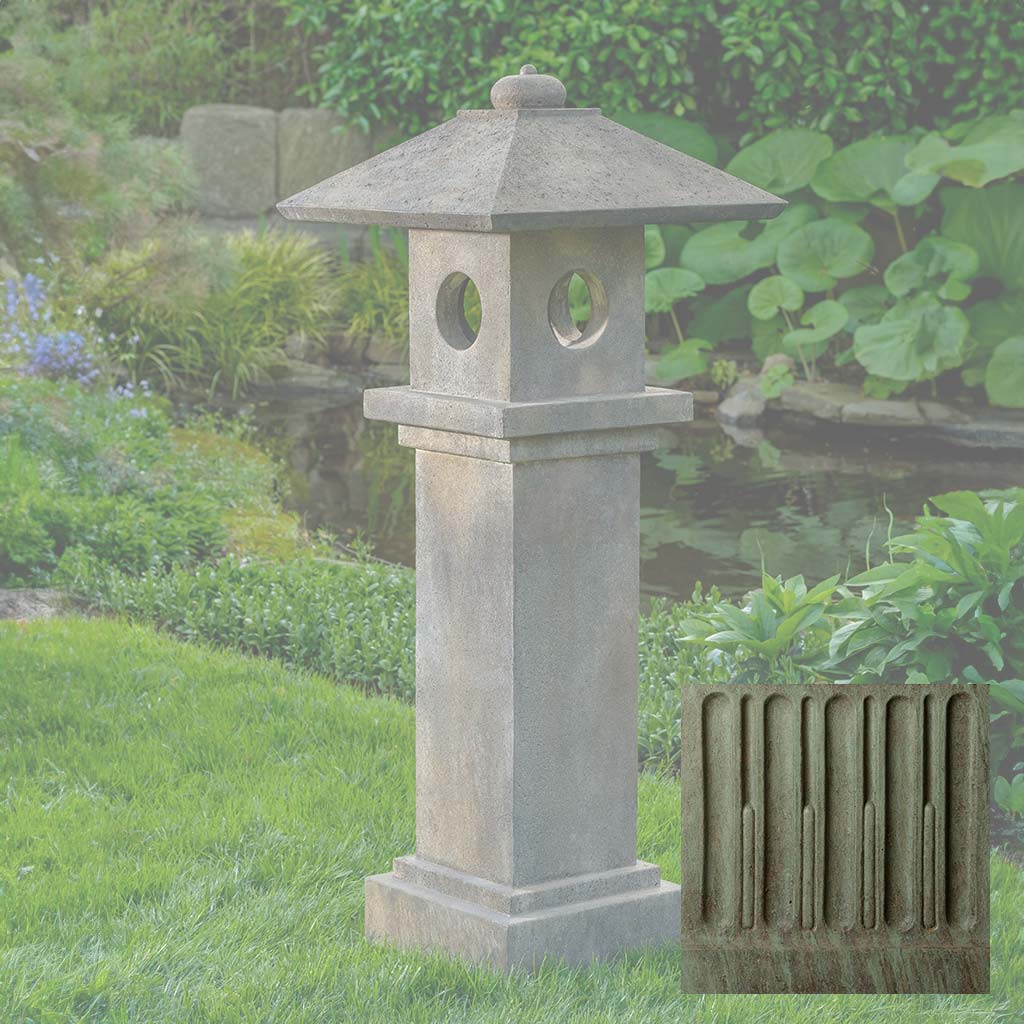 Campania Aizu Lantern Garden Statue - OR-190