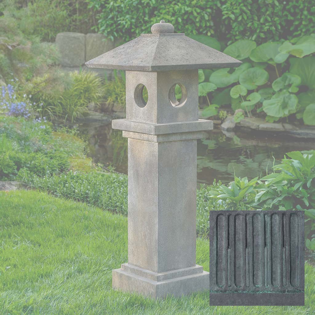 Campania Aizu Lantern Garden Statue - OR-190