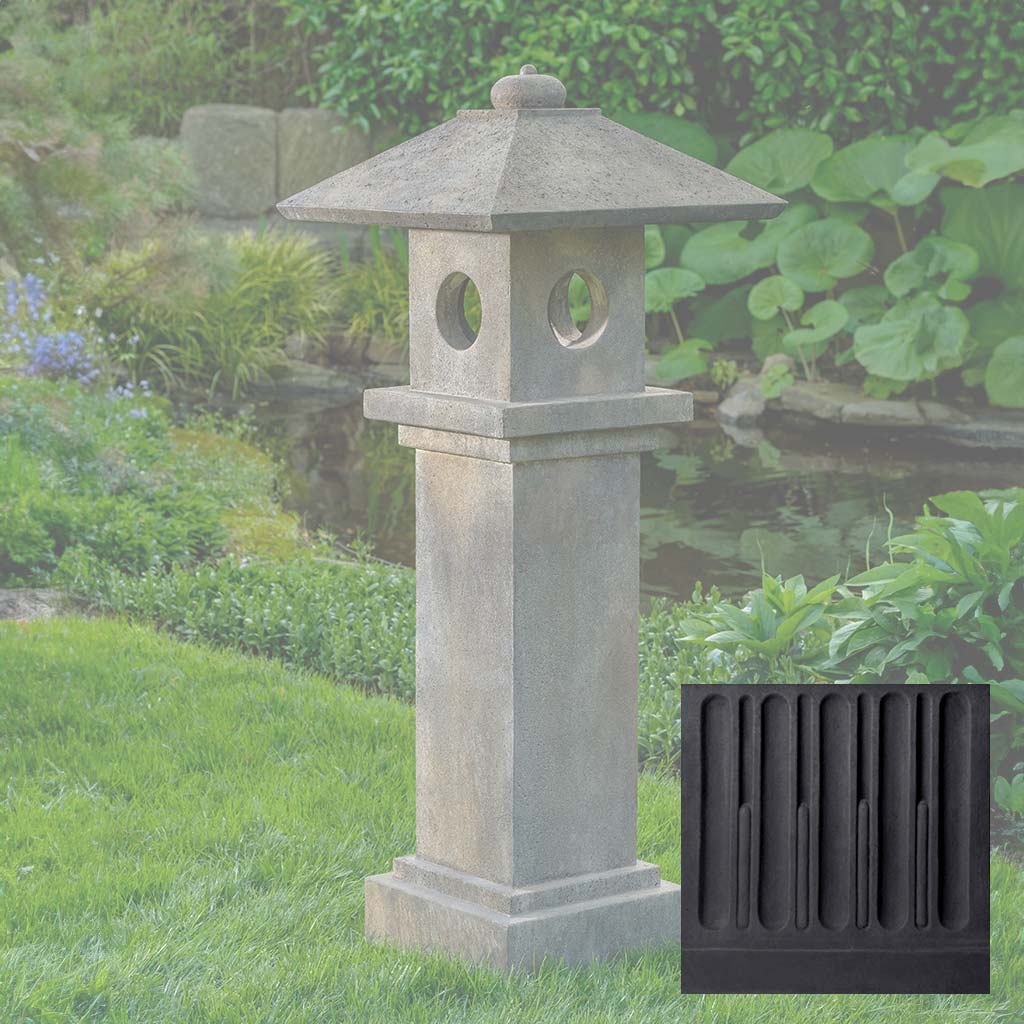 Campania Aizu Lantern Garden Statue - OR-190