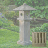 Campania Aizu Lantern Garden Statue - OR-190