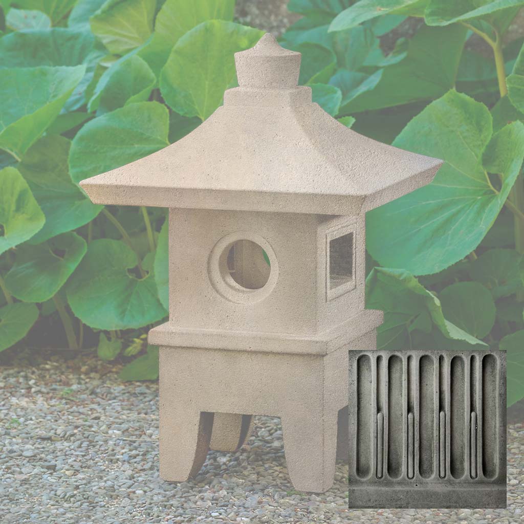 Campania Kashimo Lantern Garden Statue - OR-191