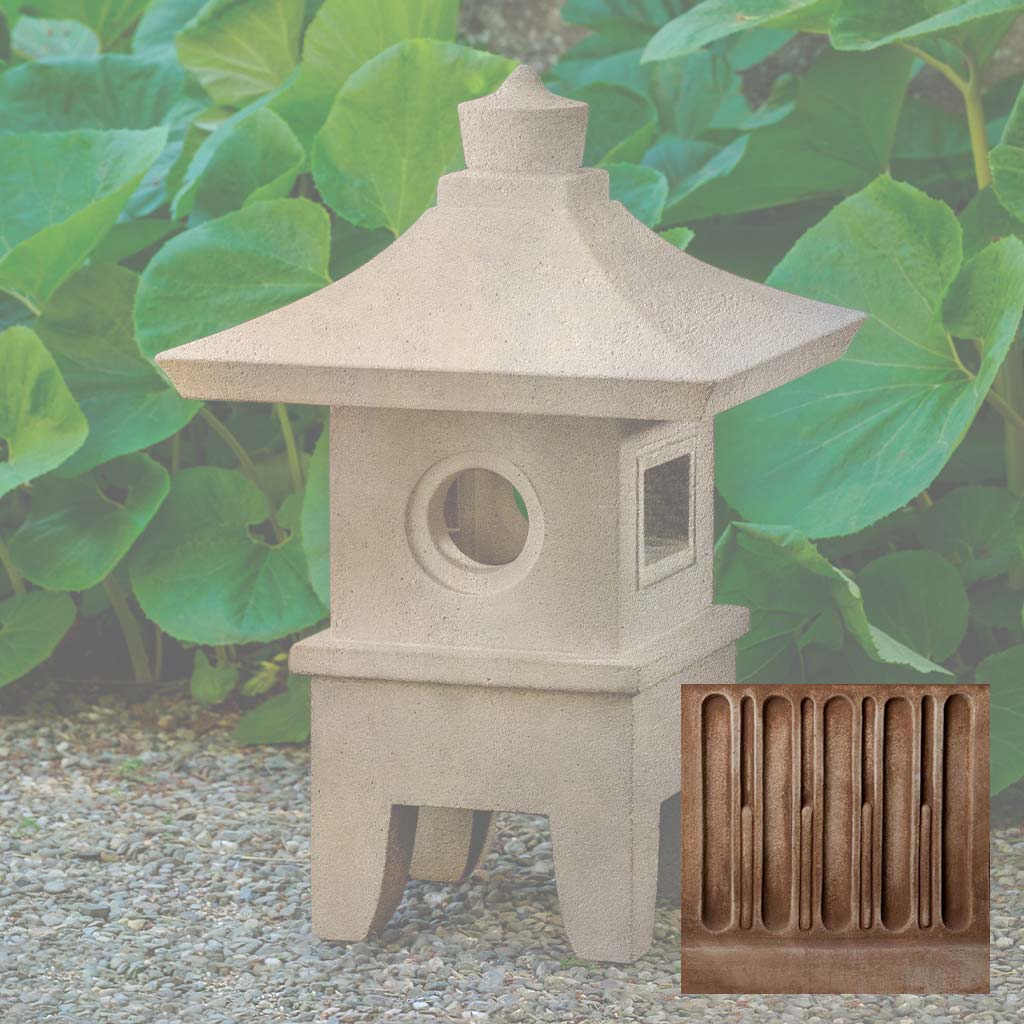 Campania Kashimo Lantern Garden Statue - OR-191