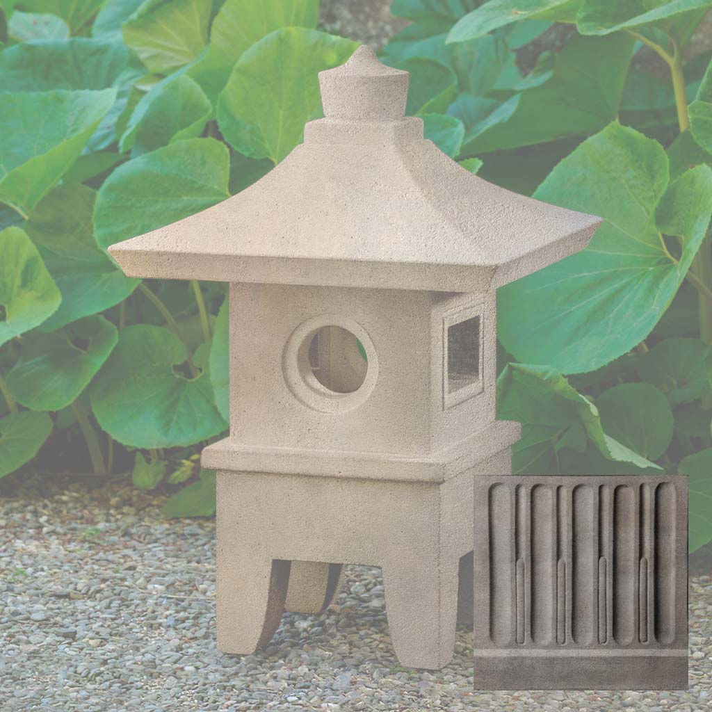 Campania Kashimo Lantern Garden Statue - OR-191