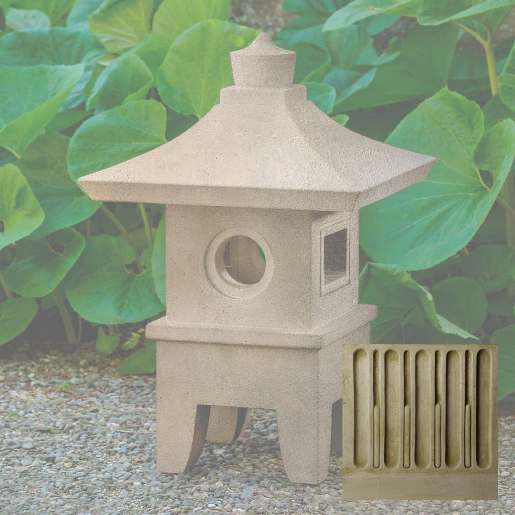 Campania Kashimo Lantern Garden Statue - OR-191