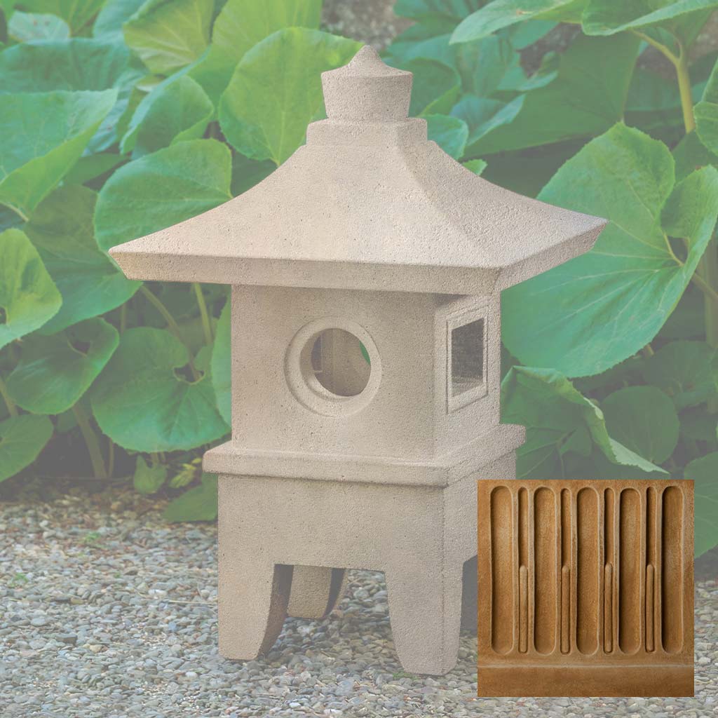 Campania Kashimo Lantern Garden Statue - OR-191