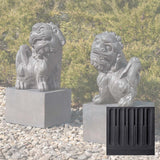 Campania Japanese Foo Dogs Set Garden Statue - OR-196 SET