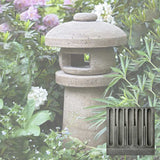Campania Sapporo Lantern Garden Statue - OR-106