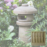 Campania Sapporo Lantern Garden Statue - OR-106