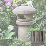 Campania Sapporo Lantern Garden Statue - OR-106