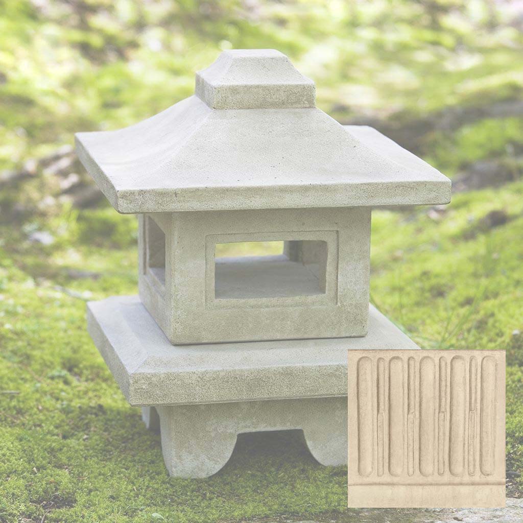 Campania Atsumi Lantern Garden Statue - OR-107