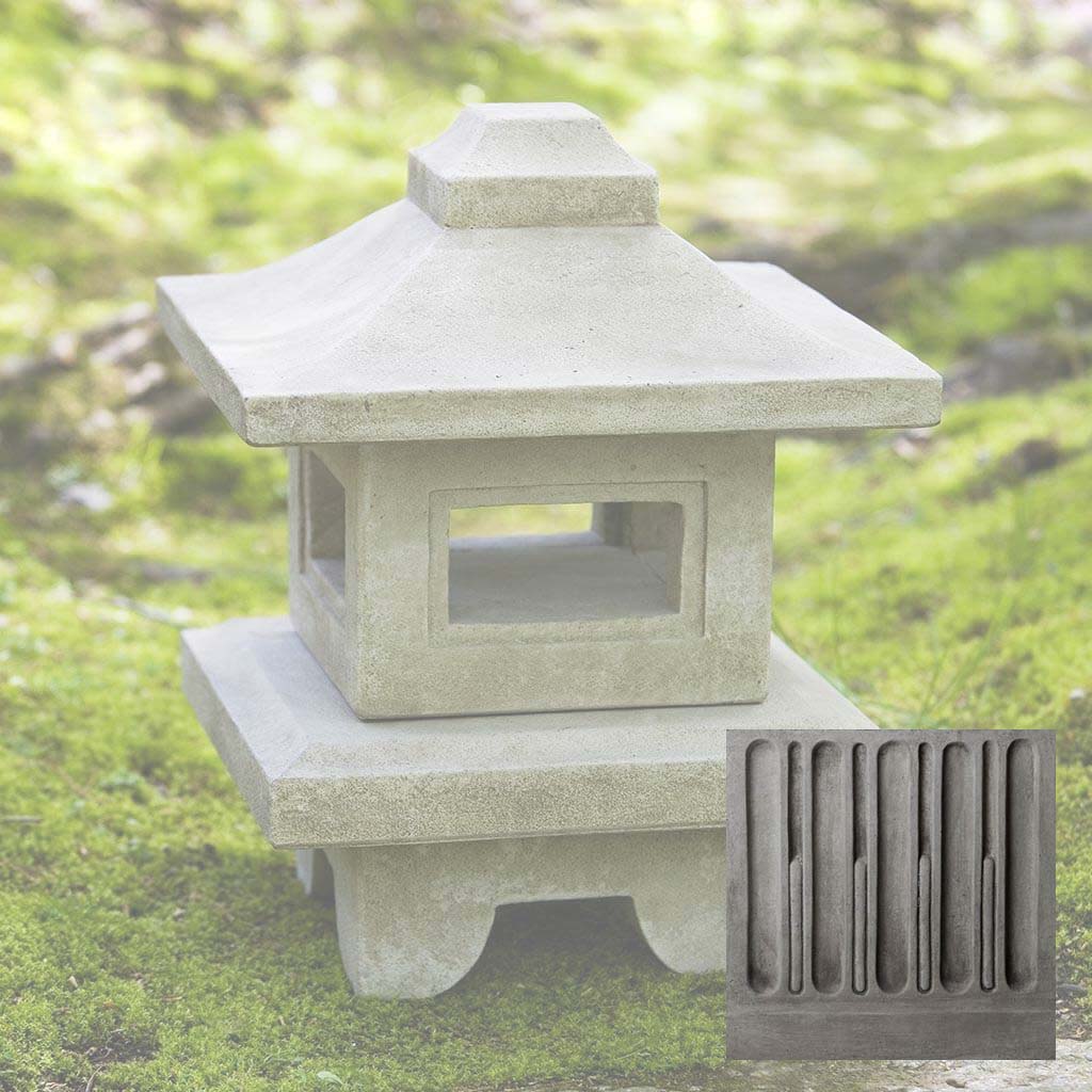 Campania Atsumi Lantern Garden Statue - OR-107