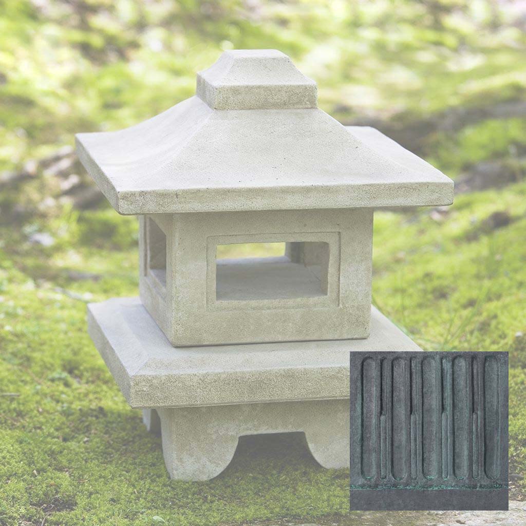 Campania Atsumi Lantern Garden Statue - OR-107