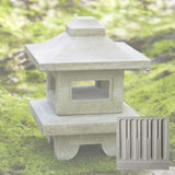 Campania Atsumi Lantern Garden Statue - OR-107