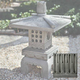 Campania Bamboo Pagoda Garden Statue - OR-141