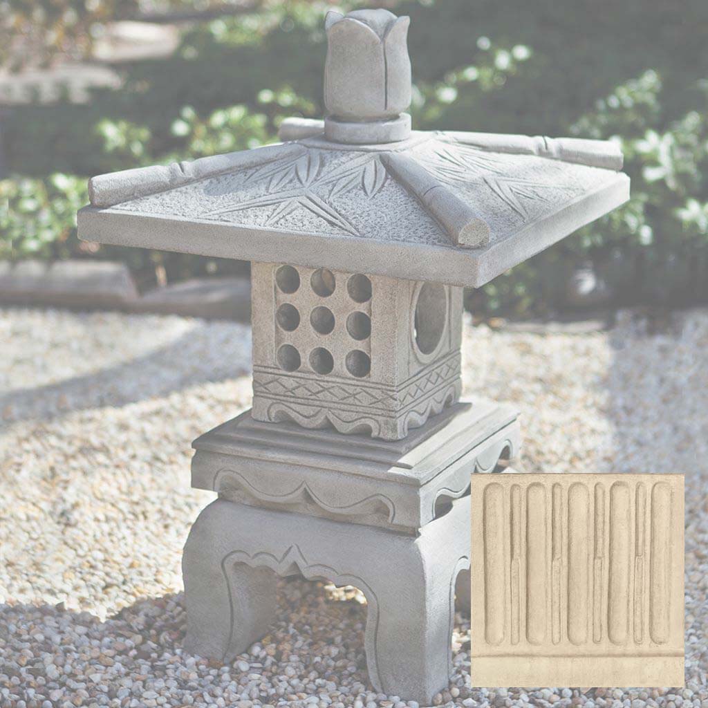 Campania Bamboo Pagoda Garden Statue - OR-141