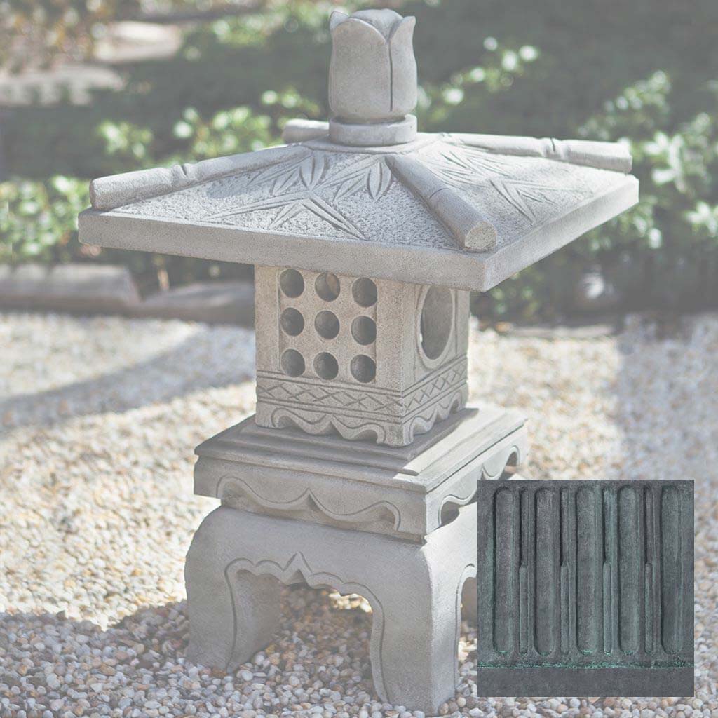 Campania Bamboo Pagoda Garden Statue - OR-141