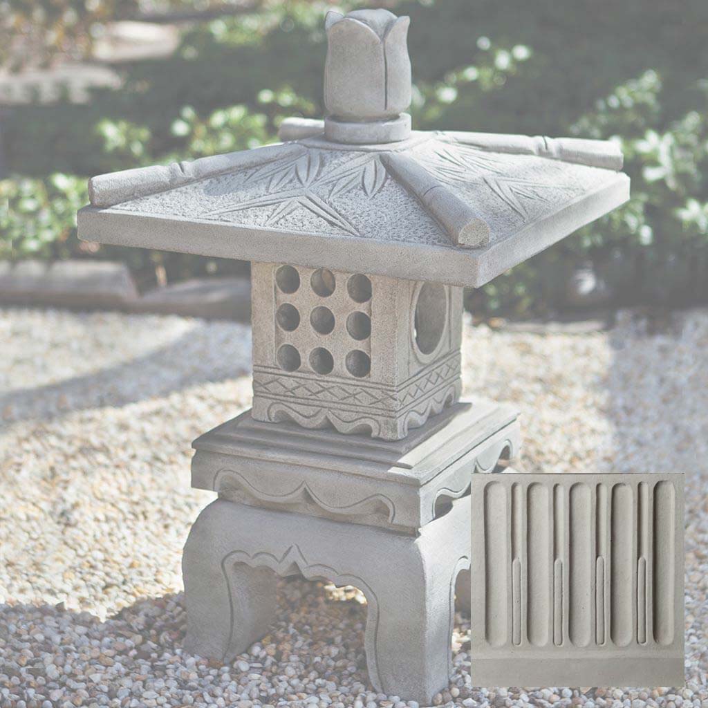 Campania Bamboo Pagoda Garden Statue - OR-141