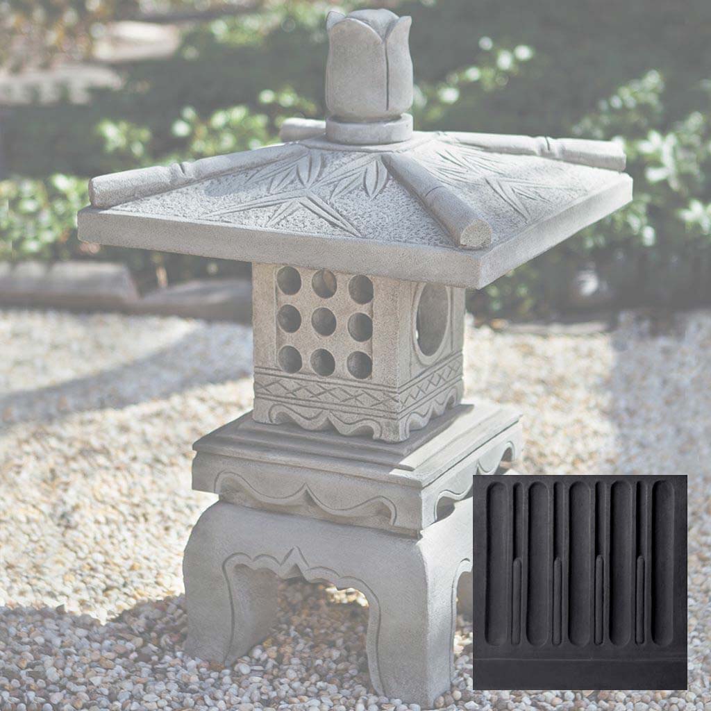 Campania Bamboo Pagoda Garden Statue - OR-141
