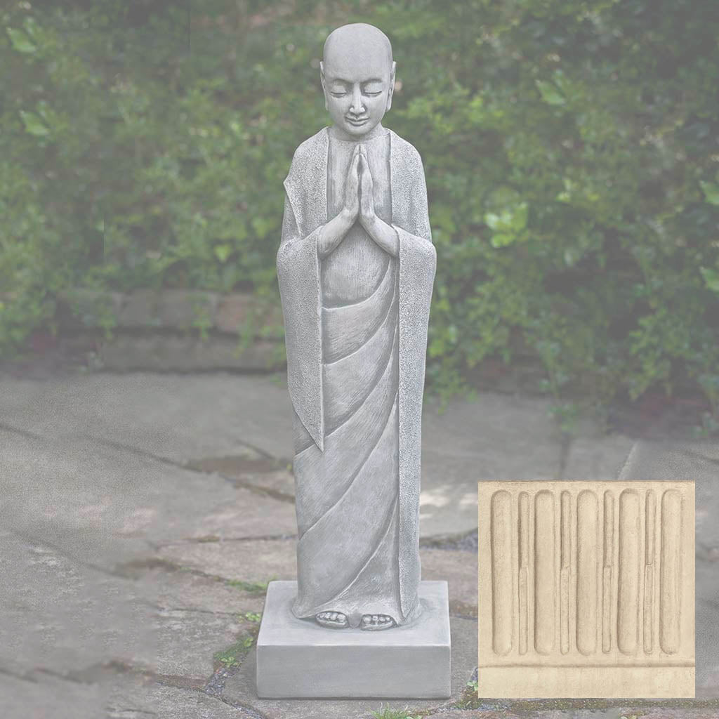 Campania Venerable Monk Garden Statue - OR-159