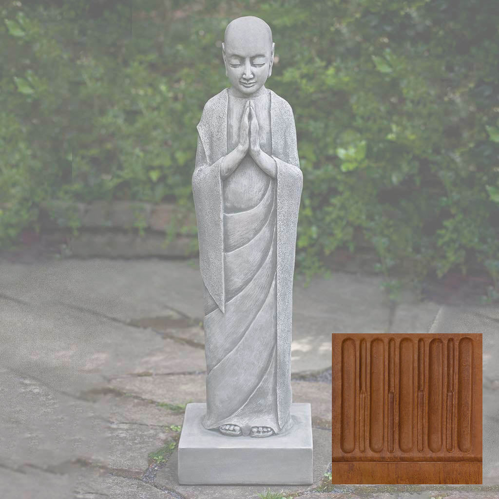 Campania Venerable Monk Garden Statue - OR-159