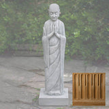 Campania Venerable Monk Garden Statue - OR-159