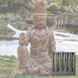 Campania Antique Quan Yin Buddha Garden Statue - OR-165