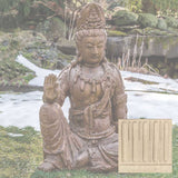 Campania Antique Quan Yin Buddha Garden Statue - OR-165