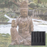 Campania Antique Quan Yin Buddha Garden Statue - OR-165