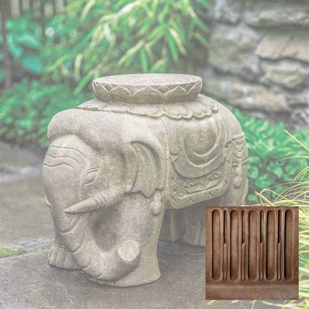 Campania Artifact Elephant Garden Statue - OR-174