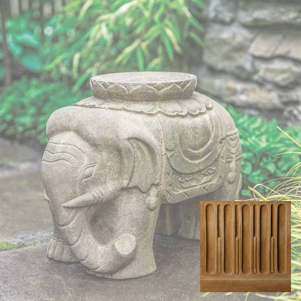 Campania Artifact Elephant Garden Statue - OR-174