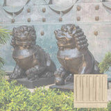 Campania Traditional Foo Dog Set Garden Statue - OR-175 SET