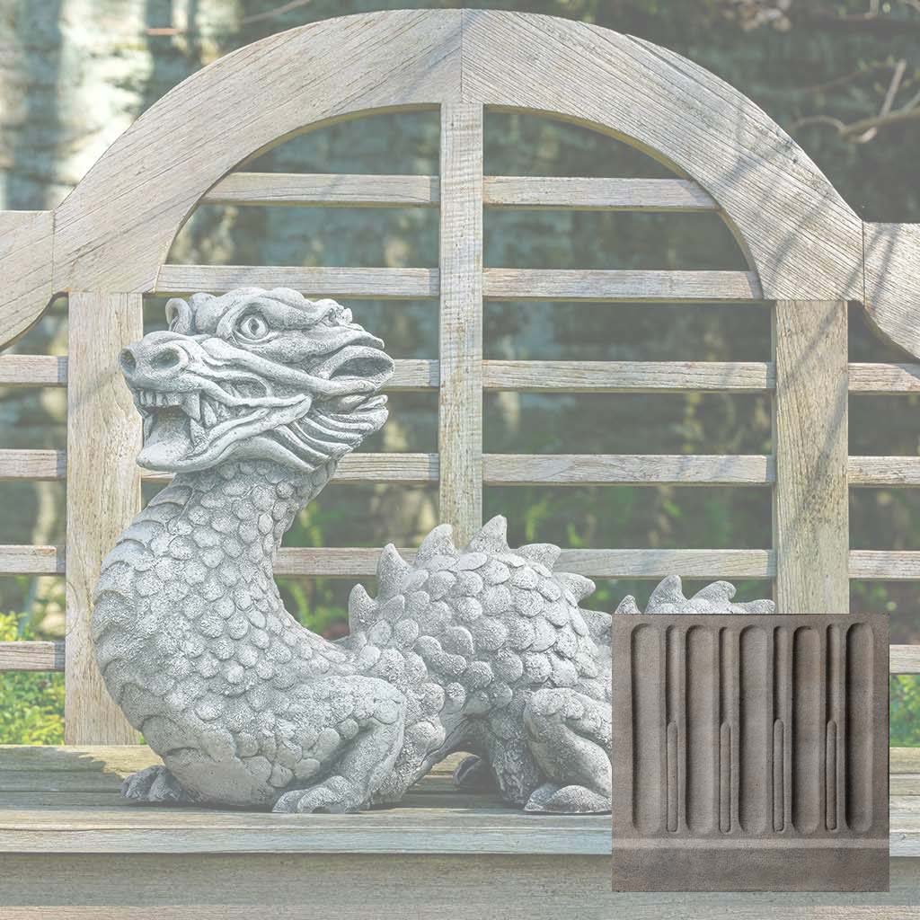 Campania Festival Dragon Garden Statue - OR-182