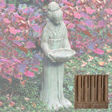 Campania Oriental Maiden w/Bowl Garden Statue - OR-31
