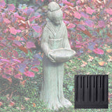 Campania Oriental Maiden w/Bowl Garden Statue - OR-31