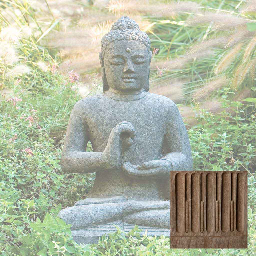 Campania Indonesian Seated Buddha Garden Statue - OR-39