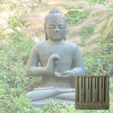 Campania Indonesian Seated Buddha Garden Statue - OR-39