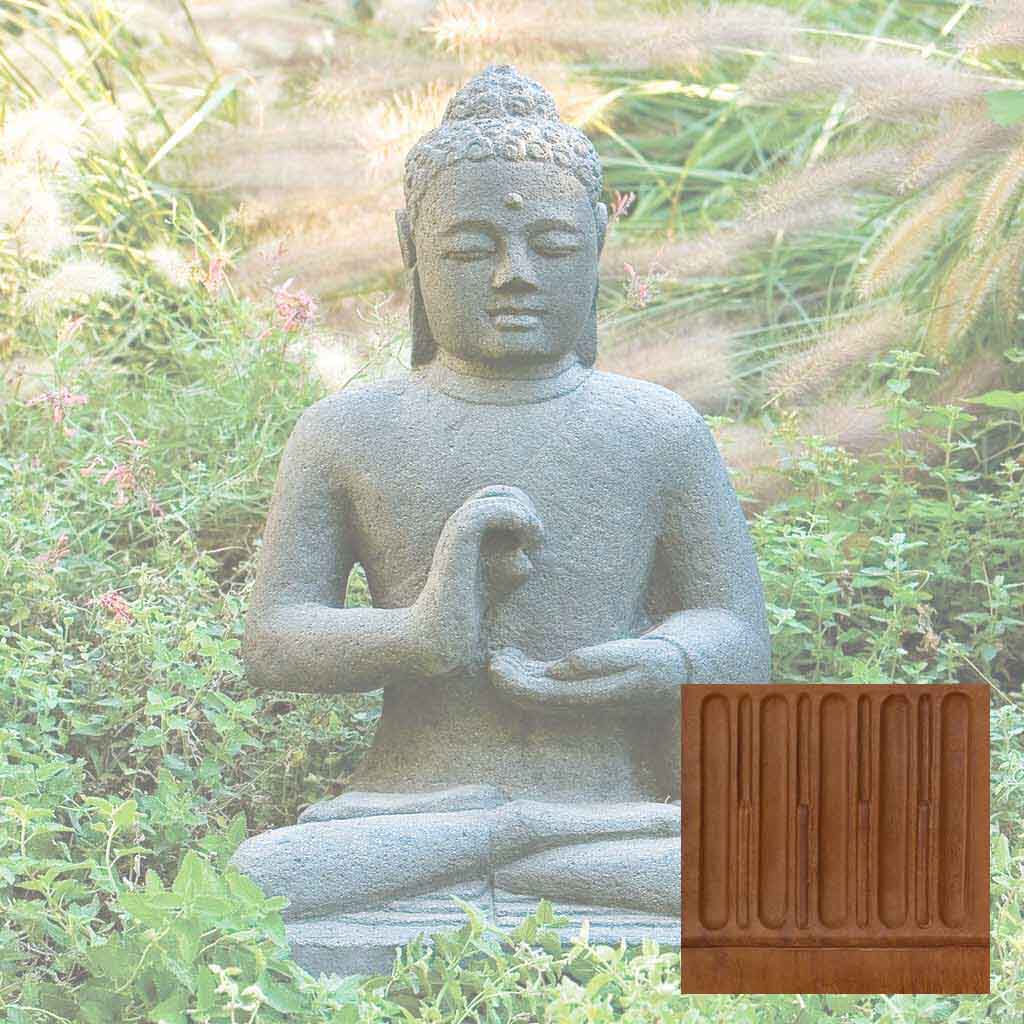 Campania Indonesian Seated Buddha Garden Statue - OR-39